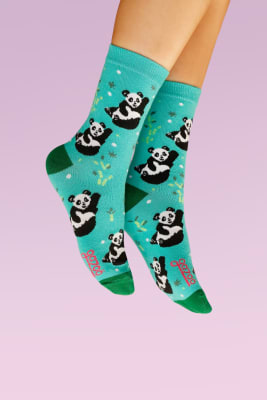 Calcetin Panda2
