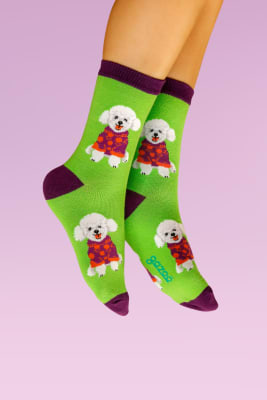 Calcetin Perro POODLE1