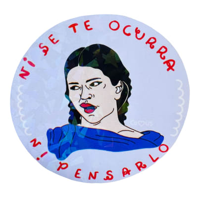 STICKER LA ROSALIA1