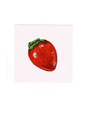 PRINT FRUTILLITA 15X15CM