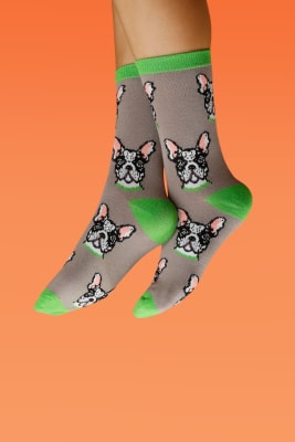 Calcetin Bulldog Frances