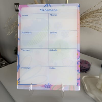 Pizarra Semanal Grandes cosas