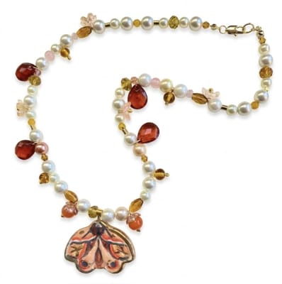 Collar Mariposa Perla1