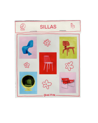 STICKERS SILLAS
