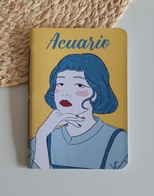 Libreta Signo Zodiacal  ACUARIO1