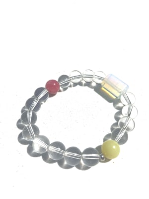 Pulsera Cuarzo transparente