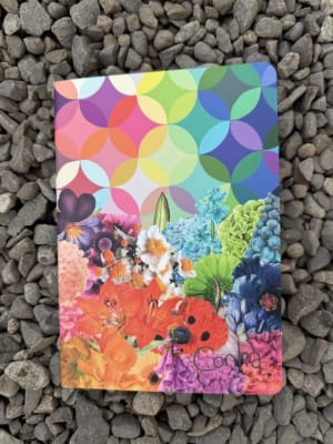 Libreta Corchete Colorfull Garden1