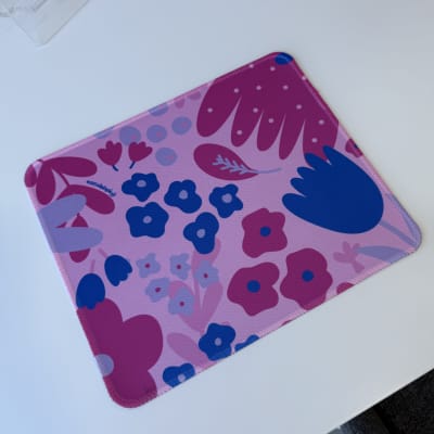 Mousepad 22x18 Moon Flower1