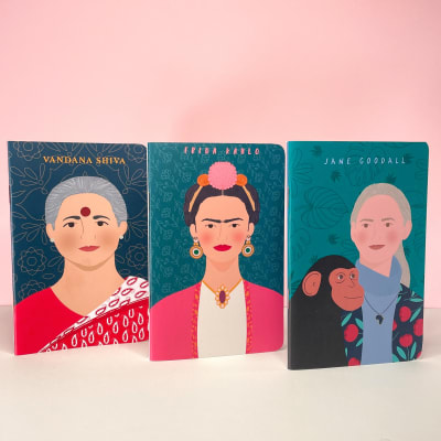 Set de Libretas Mujeres que inspiran1