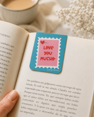 Marca Página Magnetico - Love you mucho