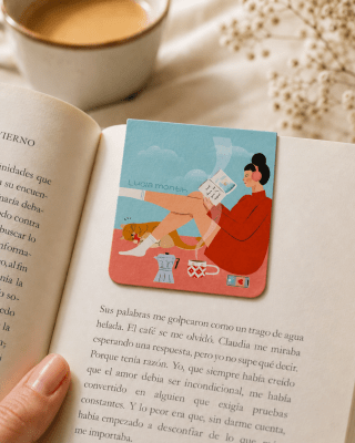 Marca Página Magnetico - Tiempo de lectura3