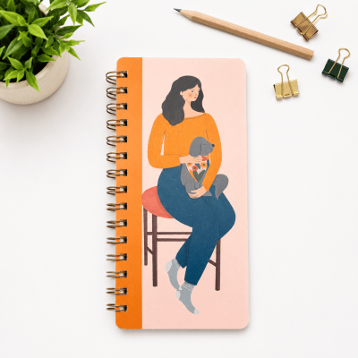 LIBRETA CON MI PERRITO