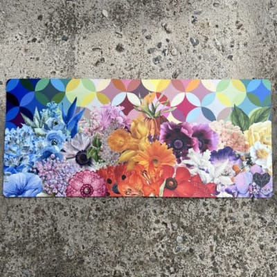 Mousepad Colorfull Flower Big1