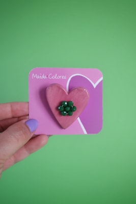 Prendedor cerámica chico 0011