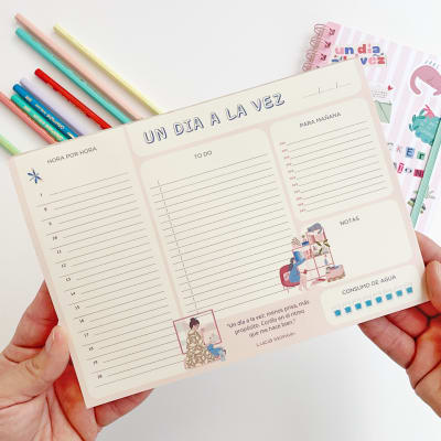 Un dia a la vez - organiza tu dia pad