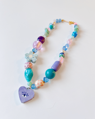 Collar Irie tonos purpuras