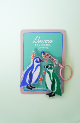 Llaveros Pinguinos