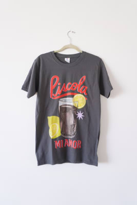 Poleras Piscola Carbón L