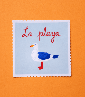 Stickers Individuales La Playa1