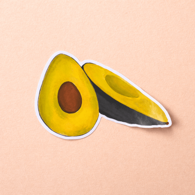 Stickers Individuales Palta