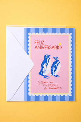 Tarjetas Pingüino Humboldt