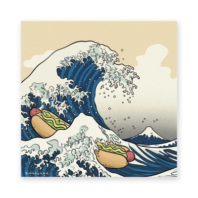 Print La Gran Ola de Kanagawa2