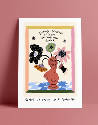 Print Somo los que nos hace Florecer1