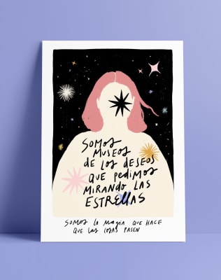 Postal Somos la magia