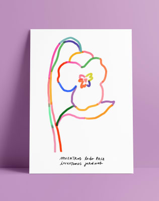 Postal Inventemos Jardines