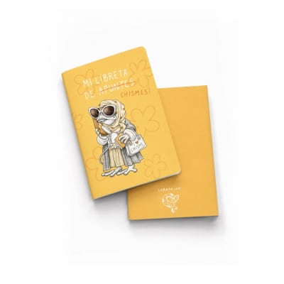 Libreta A5 sapa amarillo