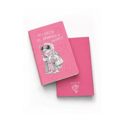 Libreta A5sapa rosado