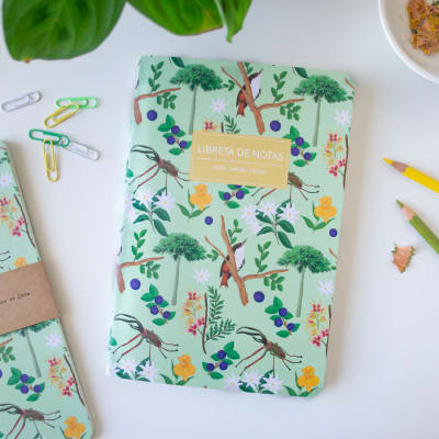 Libreta de Notas Bosque Templado2