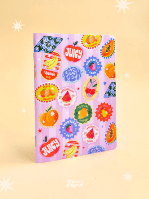 Libreta Stickers de Fruta1