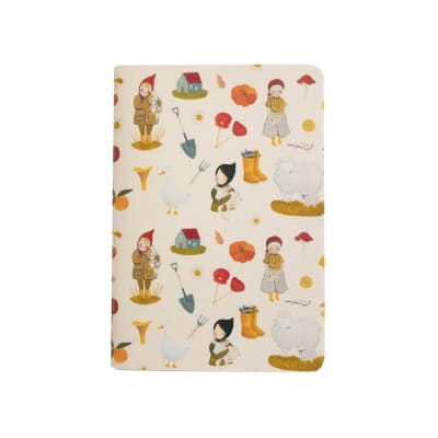 Libreta tapa blanda Patrón de campo