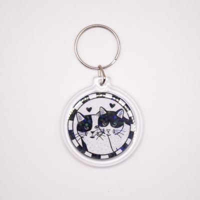 Llavero acrilico Just the two of us