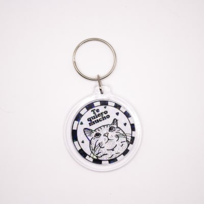 Llavero Acrilico Te quiero mucho