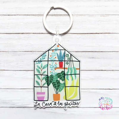 Llavero Casa de las Plantas