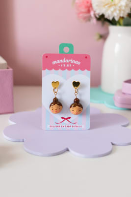 Aros Carita Castaña