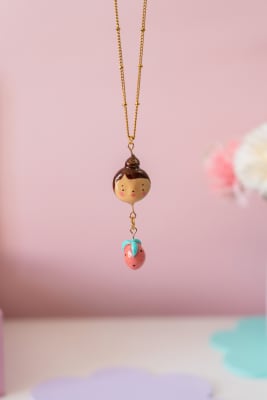 Collar Carita Castaña