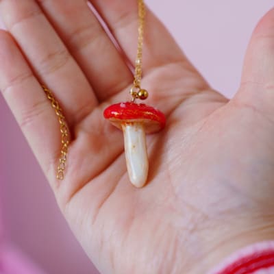 Collar Hongo Amanita