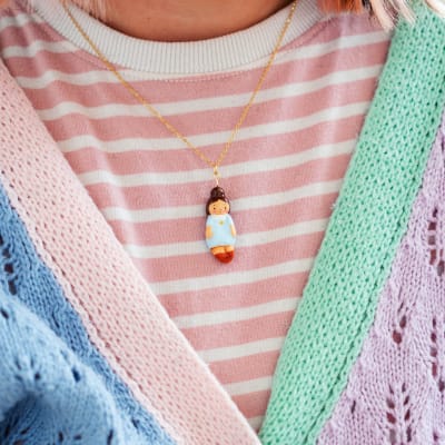 Collar Niña Moño
