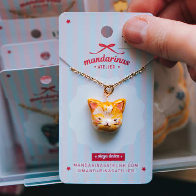 Collar Gato amarillo1