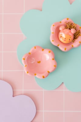 Mini Joyero Flor Rosada1