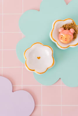 Mini Joyero Flor Blanca