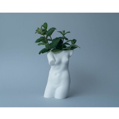 Macetero Torso de Venus (sin planta) PLANTADOS3D