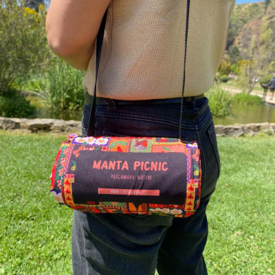 Manta Picnic Patchwork Nativo
