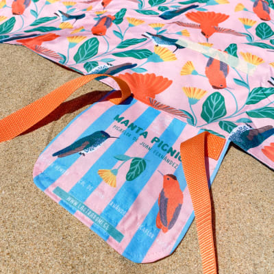 Manta Picnic Picaflor1