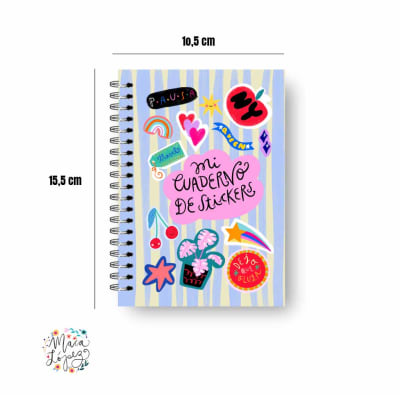CUADERNO PARA COLECCIONAR STICKERS