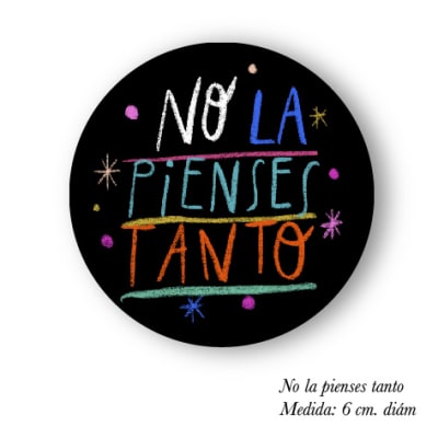 Sticker Uasl No Lo Pienses Tanto