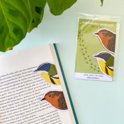 Marcapáginas Aves